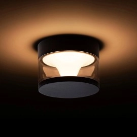 BRENDA āra virsapmetuma lampa melna, LED 9W 3000K (Rendl)