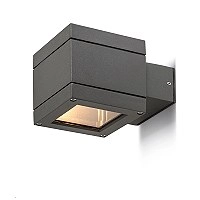 TELO āra sienas lampa antracīta pelēka, G9 5W (Rendl)