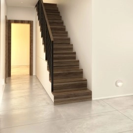 AQILA R āra sienas lampa balta, LED 6W 3000K (Rendl)