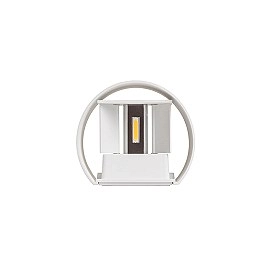 TITO R DIMM āra sienas lampa balta, LED 2x3W 3000K (Rendl)