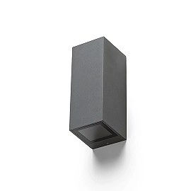 Fasādes gaismeklis, IP44, "DESMOND II", 2x GU10, R1360x