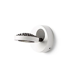 DIGA I LED virsapmetuma/sienas gaismeklis 5W 3000K balts/antracīta (Rendl)
