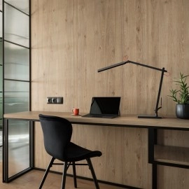 RENDL NORMA DIMM galda lampa melna/sarkana, LED 10W, CCT 3000–6500K (R14293)