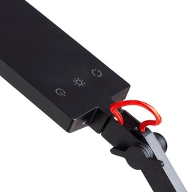 RENDL NORMA DIMM galda lampa melna/sarkana, LED 10W, CCT 3000–6500K (R14293)