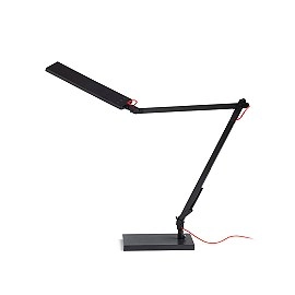 RENDL NORMA DIMM galda lampa melna/sarkana, LED 10W, CCT 3000–6500K (R14293)