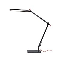 RENDL NORMA DIMM galda lampa melna/sarkana, LED 10W, CCT 3000–6500K (R14293)