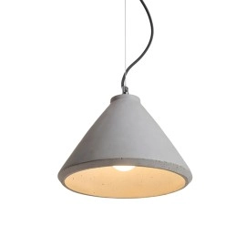 RADICAL piekaramā lampa betona tonī, E27 15W (Rendl)