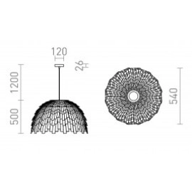 Lampa "RARA", 1x E27, max. 15W - Rendl - R13316