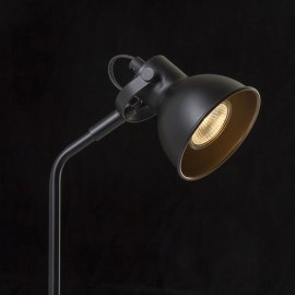 Retro Galda lampa - ROSITA - 1x GU10 - Melnā vai Baltā krāsā