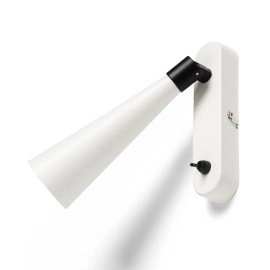 ALEXIS WALL lasīšanas lampa balta / hroms, GU10 5W (Rendl)