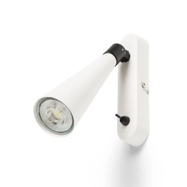 ALEXIS WALL lasīšanas lampa balta / hroms, GU10 5W (Rendl)