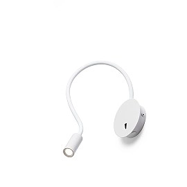 VALE sienas lasīšanas LED lampa balta, 3W 3000K 175lm 30° (Rendl)