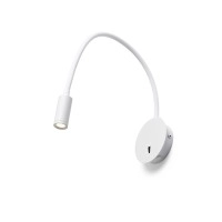 VALE sienas lasīšanas LED lampa balta, 3W 3000K 175lm 30° (Rendl)