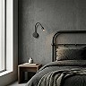 VALE sienas lasīšanas LED lampa melna, 3W 3000K 175lm 30° (Rendl)