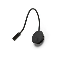VALE sienas lasīšanas LED lampa melna, 3W 3000K 175lm 30° (Rendl)