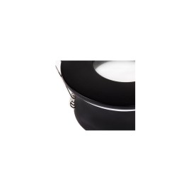 Spector Light DL2235 apaļš iebūvējamais rāmis melns, IP44, GU10/G5.3