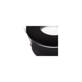 Spector Light DL2235 apaļš iebūvējamais rāmis melns, IP44, GU10/G5.3