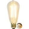 LED spuldze E27 ST64 Soft Glow 2100 K, dimmējama (Star Trading 352-72-1)