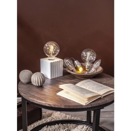 LED spuldze E27 G95 caurspīdīga, kvēldiega tipa, 2700 K, dimmējama (Star Trading 352-83)