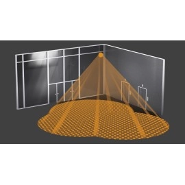 Kustības sensors IS 3360, 360°, 2000 W, 20m, pie griestiem, STEINEL