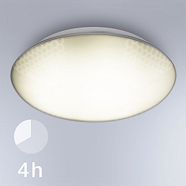 DL Vario Quattro S — āra griestu LED gaismeklis ar 4× PIR sensoriem, 3000 K, IP54 (STEINEL)