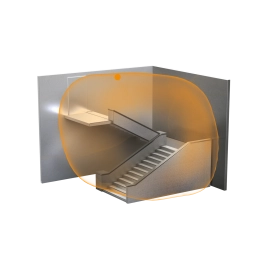 Radarveida sensors HF 3360, 360°, 8m, 2000 W, pie griestiem, STEINEL