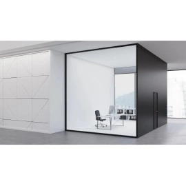 Steinel IR Quattro MICRO 6m COM1, 360° PIR klātbūtnes sensors, IP65 (melns)