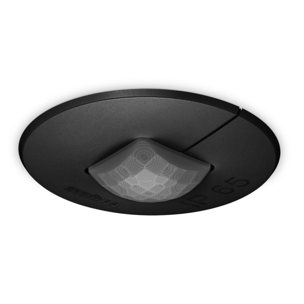 Steinel IR Quattro MICRO 6m COM1, 360° PIR klātbūtnes sensors, IP65 (melns)