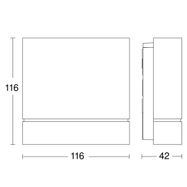 Digitālais kustību sensors IS 180 digi HD, 180°, 9m, IP54, STEINEL