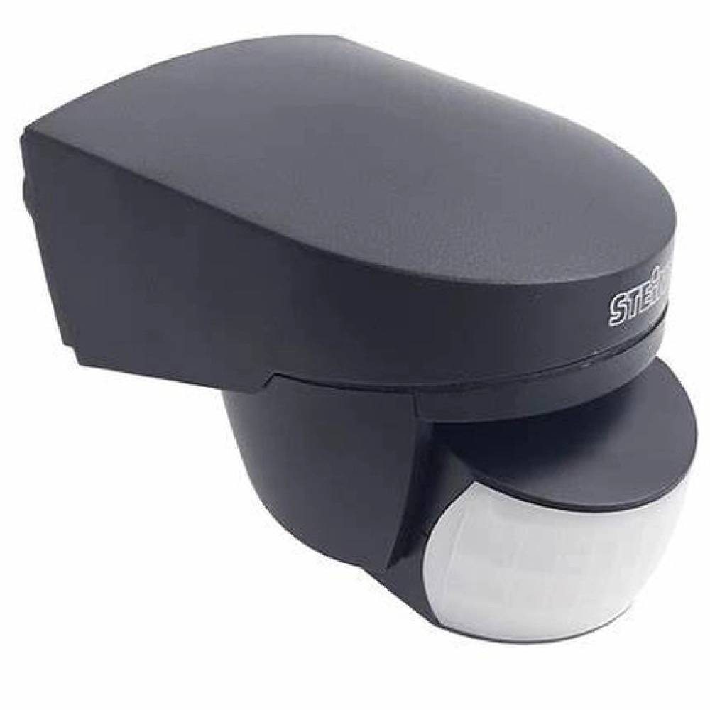 Kustības sensors IS 2140 ECO melns, 140°, 2000W, 14m, IP54, STEINEL