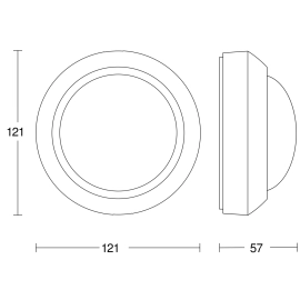 Virsapmetuma kustību sensors IS 2360-3 ECO 24m Steinel