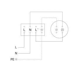 IS 2360 DE ECO 8m — griestos iebūvējams kustību sensors, 360°, IP54, balts (STEINEL)