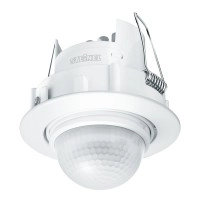 Kustības sensors IS D 360 ECO, 360°, 1000 W, 8m, iebūvējams, (STEINEL)
