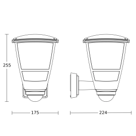 Steinel L 10 S āra sensor lampa