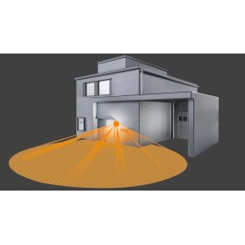 L 400 S, 240°, 1-12m,  E27 āra sensorlampa, STEINEL profesional