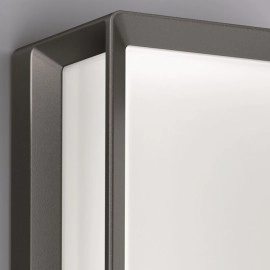 L 42 SC — LED āra sienas gaismeklis ar kustības sensoru (antracīts, 3000 K, IP54, Bluetooth)