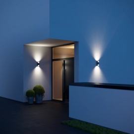L 920 LED fasādes gaismeklis ar sensoru, 10W, 516Lm, 3000K - Steinel