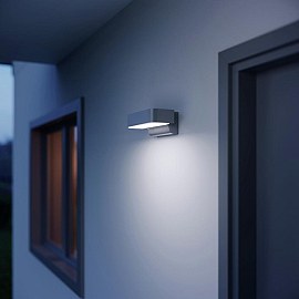 Āra fasādes gaismeklis ar sensoru, 5m, 7.5W, L-800-LED iHF, STEINEL