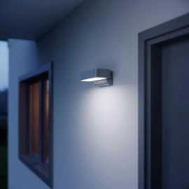 Āra fasādes gaismeklis ar sensoru, 5m, 7.5W, L-800-LED iHF, STEINEL