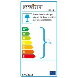 360°, 1-8m, E27 iekštelpu sensorlampa RS 14 L, STEINEL