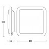 8.8W, LED sensorlampa iekštelpām, RS D2 S, 886Lm, 3-8m sens., STEINEL - 4007841052539