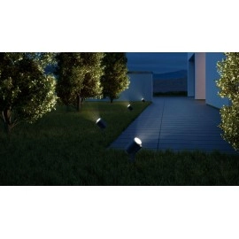STEINEL Spot Garden — dārza prožektors ar mietiņu, 1x GU10, antracīts, IP44, 3000 K STEINEL Spot Garden — dārza prožektors ar mietiņu, 1x GU10, antracīts, IP44, 3000 K
