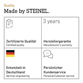 STEINEL Spot ONE S — sienas prožektors ar PIR sensoru, 1x GU10, antracīts, IP44, 3000 K