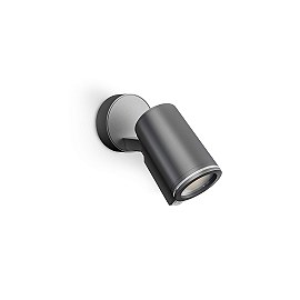 STEINEL Spot ONE S — sienas prožektors ar PIR sensoru, 1x GU10, antracīts, IP44, 3000 K