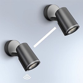 STEINEL Spot ONE SC — sienas prožektors ar PIR sensoru un Bluetooth, 1x GU10, antracīts, IP44, 3000 K