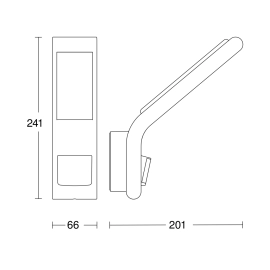 XLED slim 7.2W, 648lm, āra sensor prožektors, STEINEL