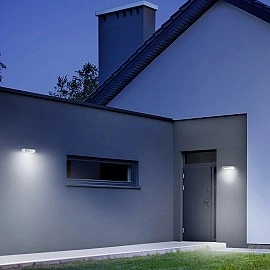 XSolar SOL-O S solārā sensorlampa 3,3W 273lm 3000K antracīts (Steinel)