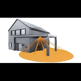 STEINEL IS 360-3 virsapmetuma griestu kustības sensors, 360°, Ø24 m, IP54, melns — 006525