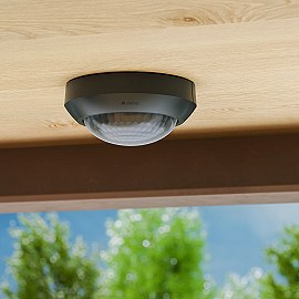 STEINEL IS 360-3 virsapmetuma griestu kustības sensors, 360°, Ø24 m, IP54, melns — 006525