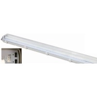 LED hermētiskā armatura 2×T8 120 cm, IP65, G13 (Spector Light)